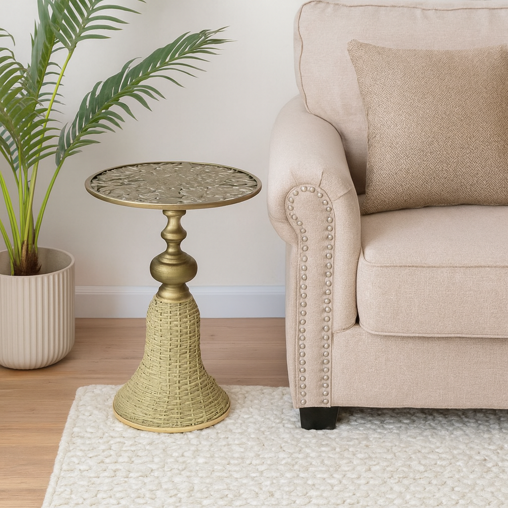 Khumiso Supplies Floral Top Antique Table