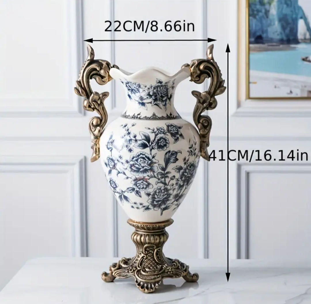 Vintage Vase - Blue