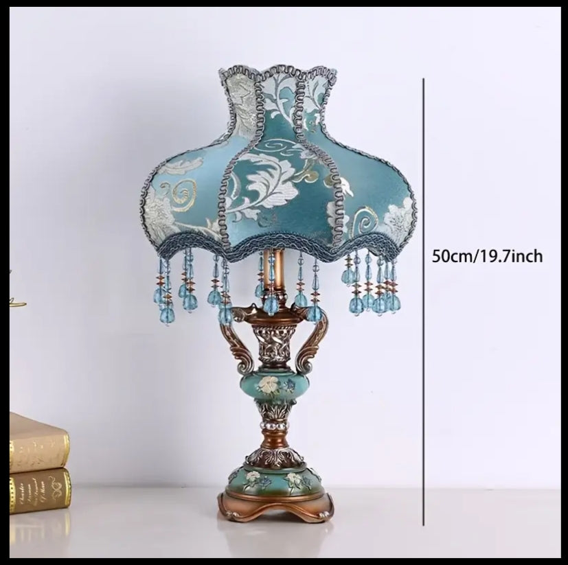 Vintage Lamp - Blue