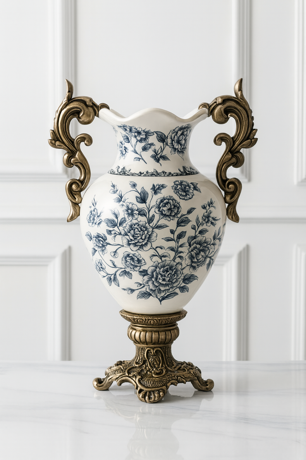 Vintage Vase - Blue